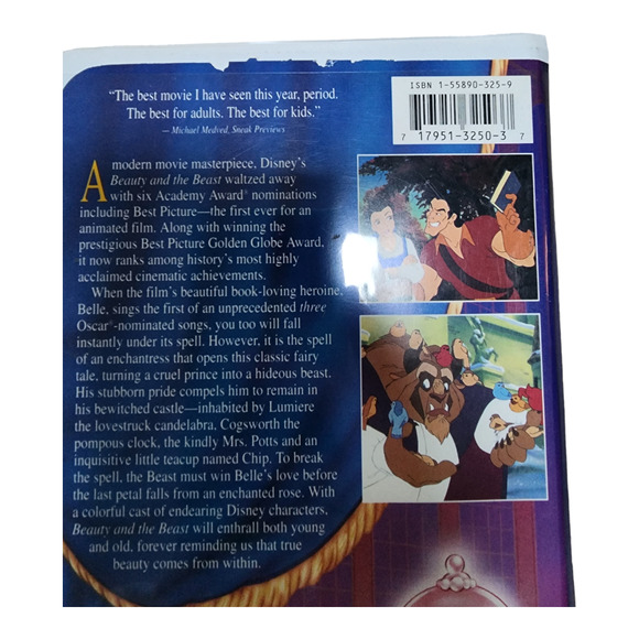 Beauty And The Beast 1992 Christmas Lead 1992 VHS - Picture 9 of 9